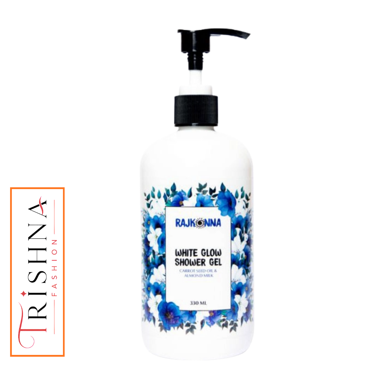 Rajkonna White Glow Shower Gel – 330ml