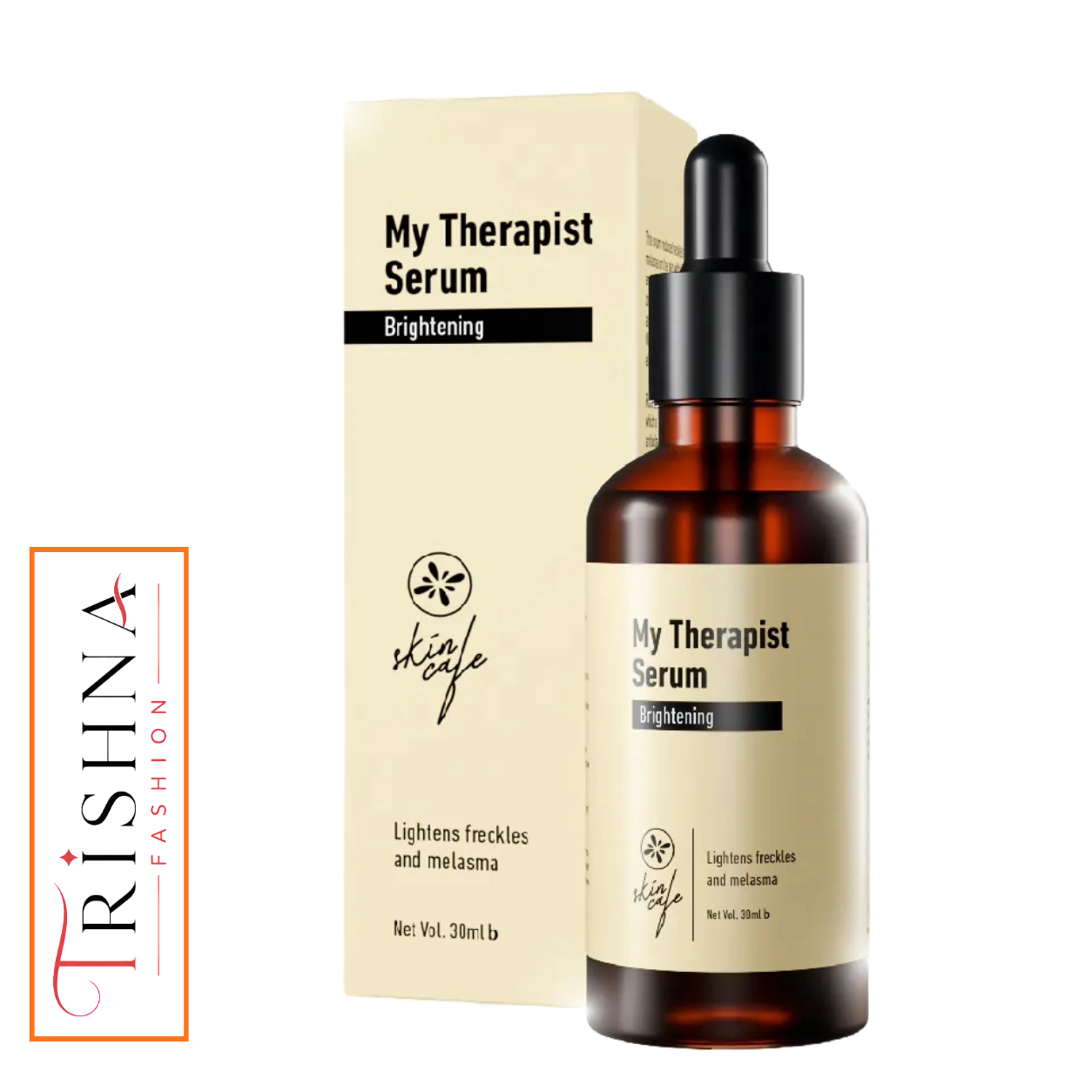 Skin Cafe My Therapist Serum (Brightening) Lightens Freckles and Melasma – 30ml