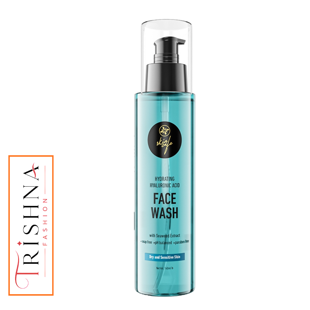 Skin Cafe Hydrating Hyaluronic Acid Face Wash with Seaweed Extract – 140ml