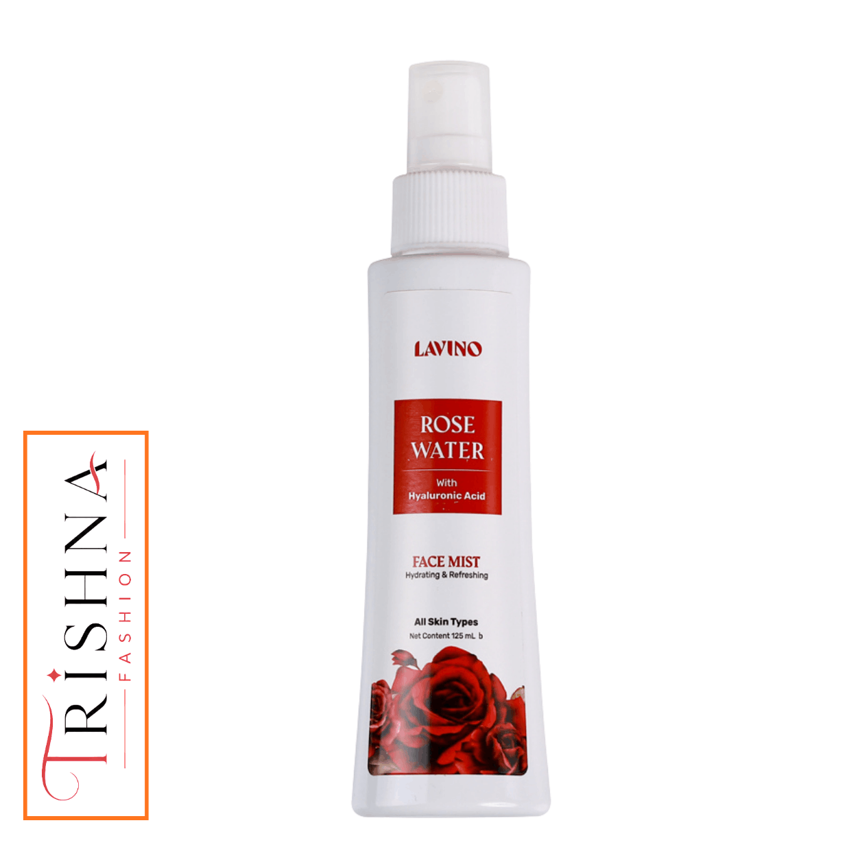 Lavino Rose Water With Hyaluronic Acid Face Mist – 125ml