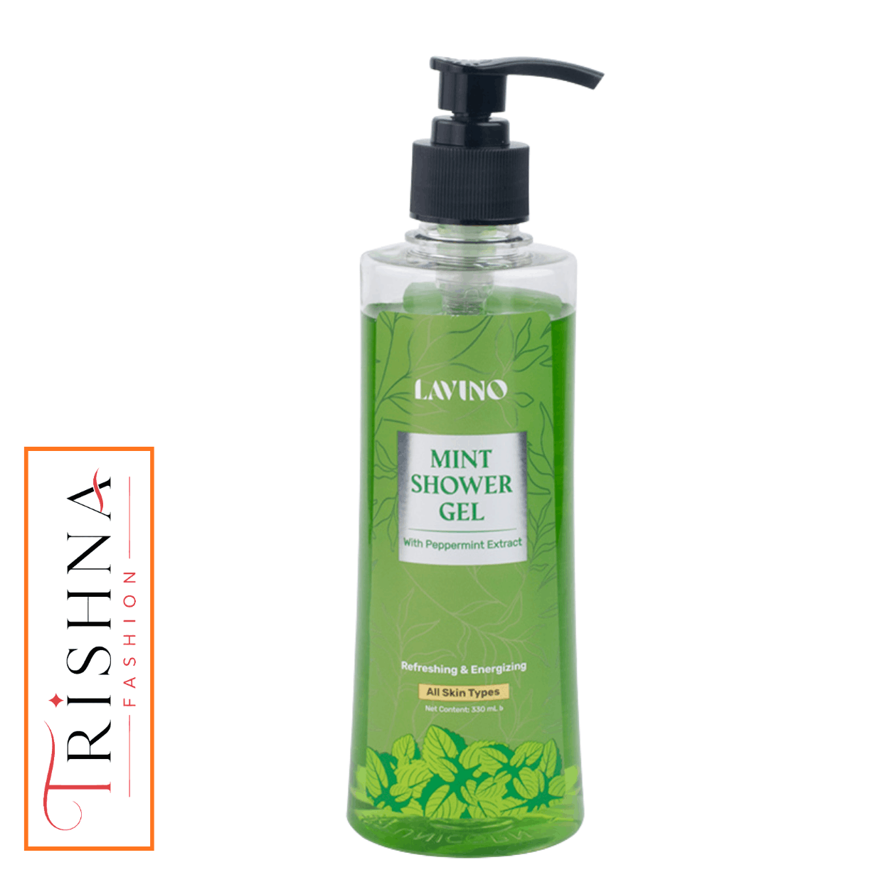 Lavino Mint Shower Gel With Peppermint Extract – 330ml